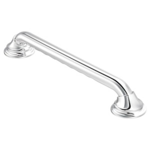 Ultima Designer Chrome Grab Bar with Curl Grip